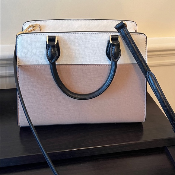 Kate Spade Cream and Tan Madison Satchel small - Picture 8 of 11
